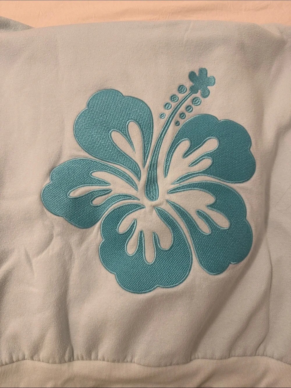 Flower Embroidery Hoodie